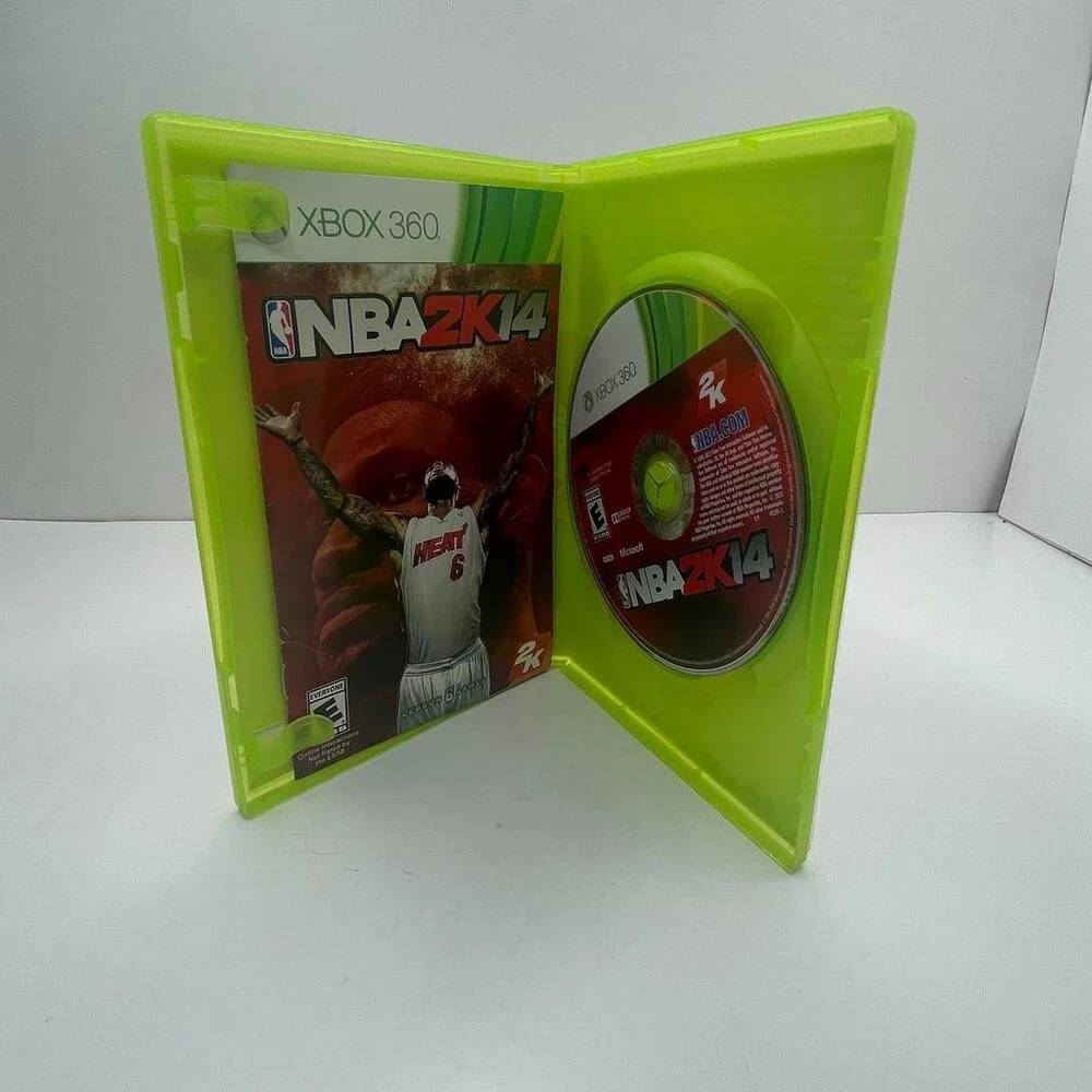 NBA 2K14 LeBron James X360 (Microsoft Xbox 360, 2013) Complete W/ Manual